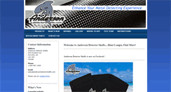 Desktop Screenshot of andersondetectorshafts.com
